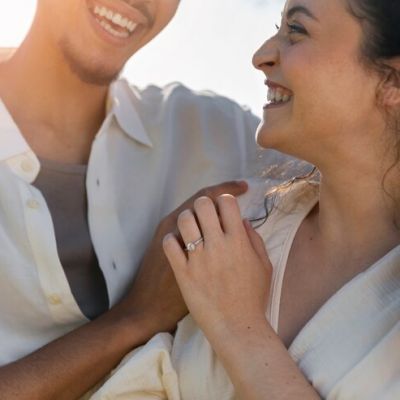 side view happy couple holding hands 23 2149480035